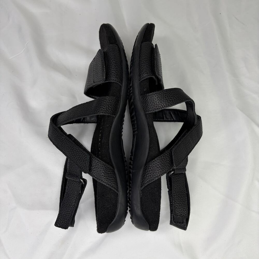 Vionic Leather Raya Black Comfort Sandals Size Us 7, Leather, Casual, Summer View 4